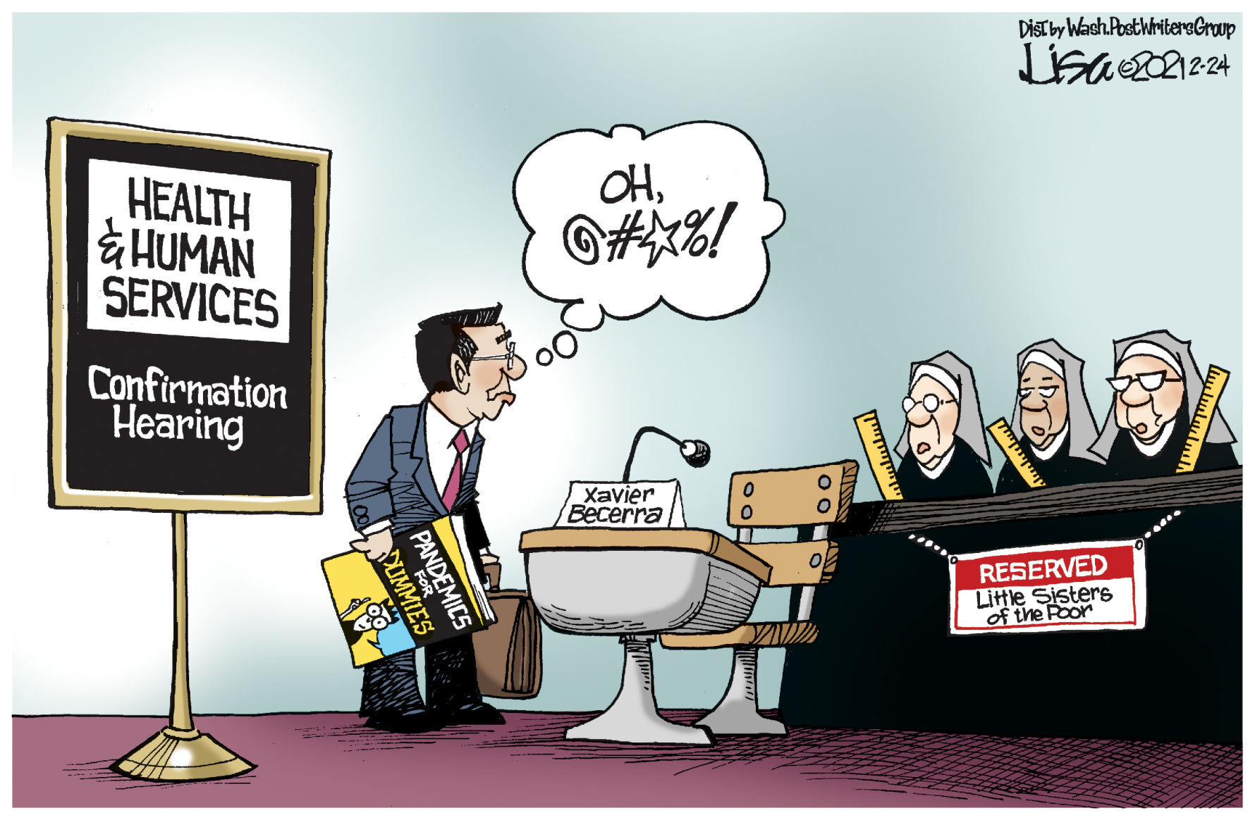 Lisa Benson cartoon
